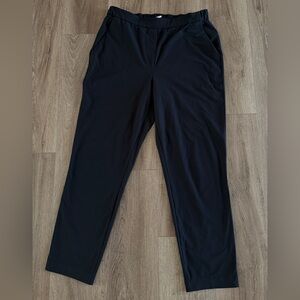 Lululemon Black Pull-On Trouser Pants Size 10 Work Casual Discontinued